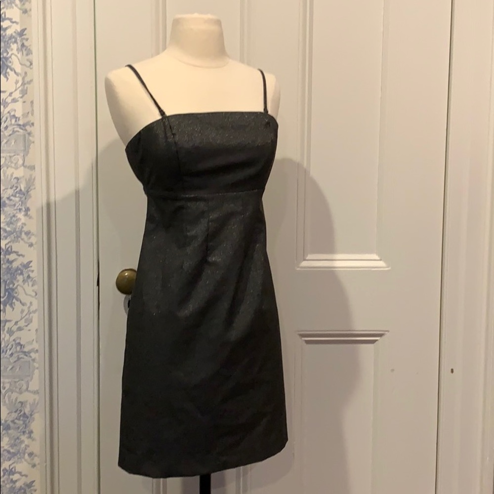 GAP Charcoal Cocktail Mini-Dress